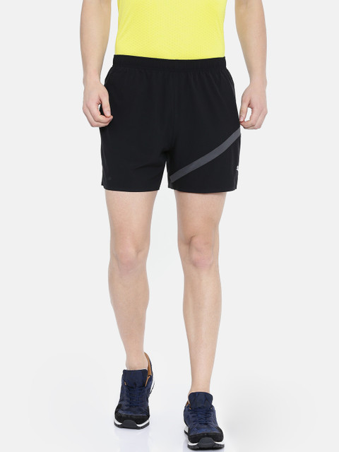 

Puma Men Black Solid PACE 5" Regular Fit dRYCELL Sports Shorts