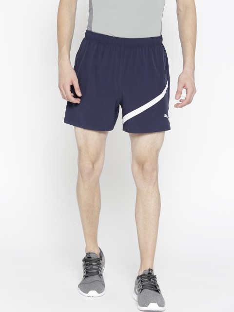 

Puma Men Navy Pace 5" Sports Shorts, Navy blue
