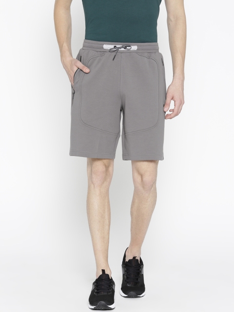 

Puma Men Grey Solid Ferrari Sweat Sports Shorts