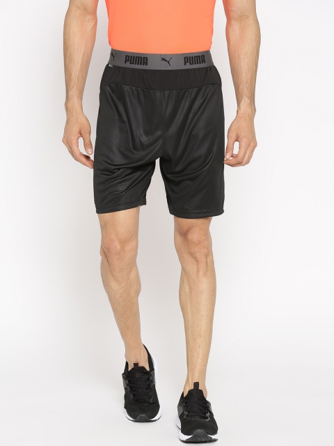 

Puma Men Black ftblNXT Graphic Sports Shorts