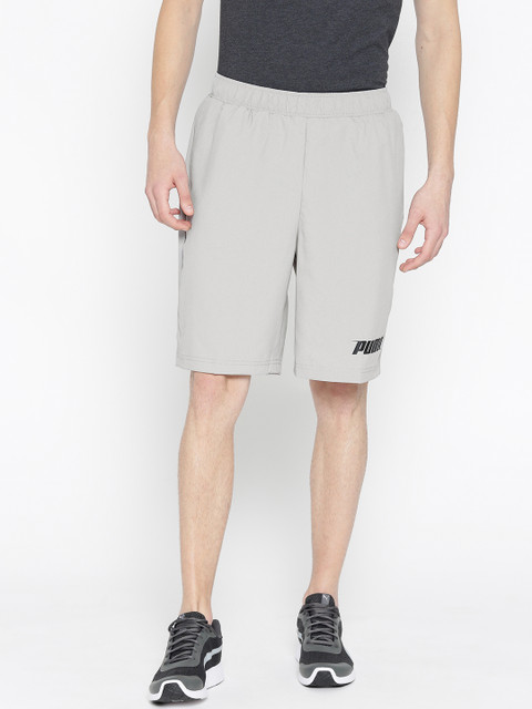 

Puma Men Grey Rebel Woven 9" Sports Shorts