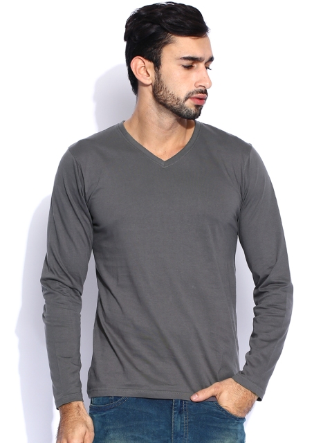 

Highlander Grey Pure Cotton T-shirt