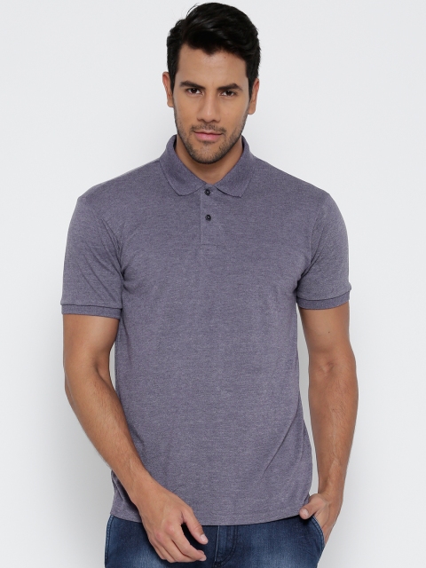 

Highlander Purple Melange Polo T-shirt