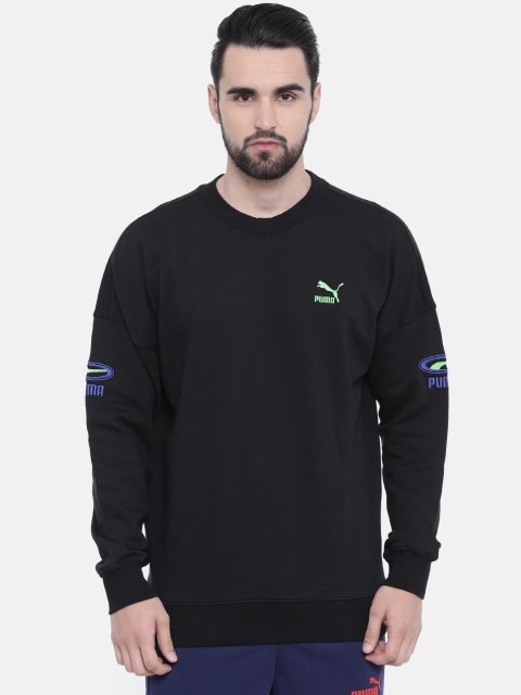 

Puma Men Black Solid OG Crew Sweatshirt
