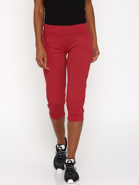 

SDL by Sweet Dreams Women Red Regular Fit Capris