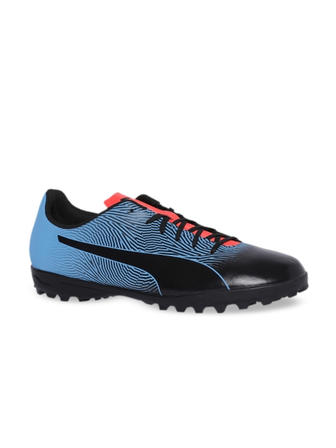 

Puma Men Black Synthetic Spirit II TT Mid-Top Football Shoes