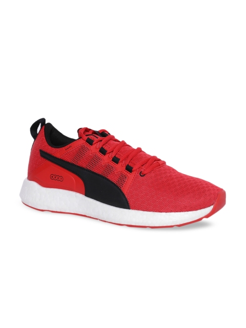 

Puma Men Red Mesh Mid-Top Running Shoes