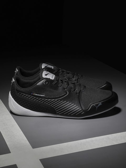 

PUMA Motorsport Unisex Black Striped BMW MMS Drift Cat 7 Ultra Sneakers