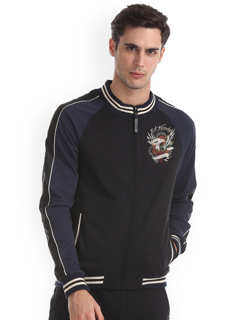 

Ed Hardy Men Black Printed Sweatshirt