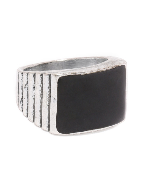 

The Bro Code Men Silver-Toned Finger Ring