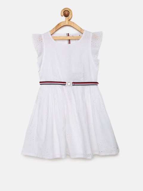 

Tommy Hilfiger Girls White Dress