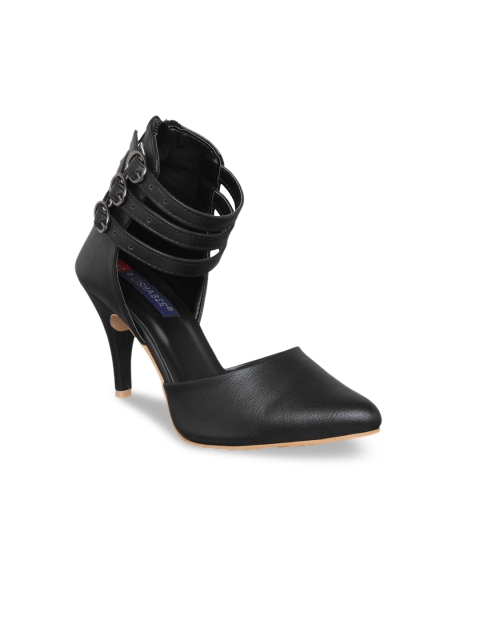

MSC Women Black Solid Heels