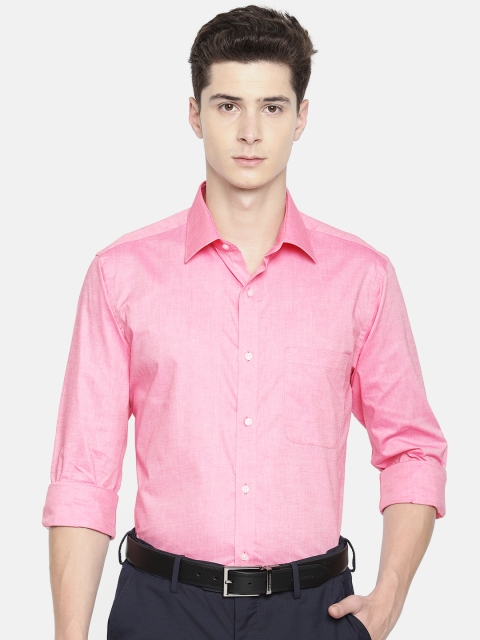 

Raymond Men Pink Slim Fit Solid Formal Shirt