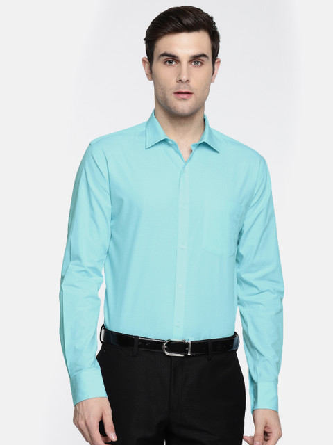 

Park Avenue Men Blue Slim Fit Solid Formal Shirt