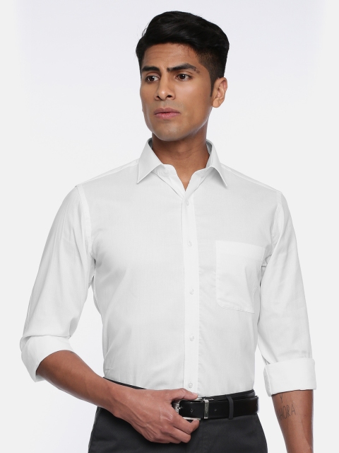

Raymond Men White Slim Fit Solid Formal Shirt