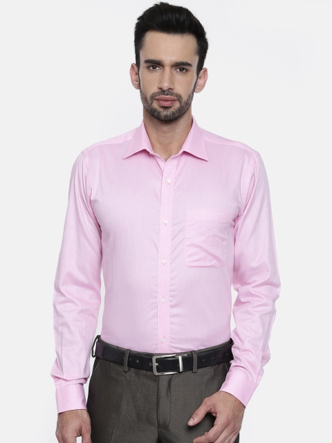 

Raymond Men Pink Slim Fit Solid Formal Shirt
