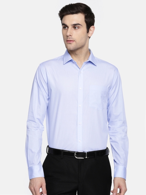 

Park Avenue Men Blue Slim Fit Solid Formal Shirt