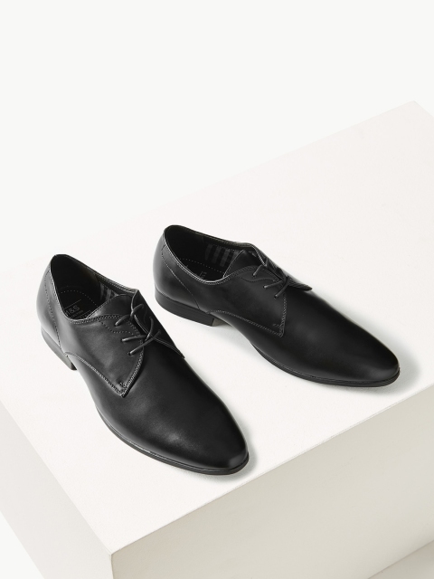 

Marks & Spencer Men Black Derbys