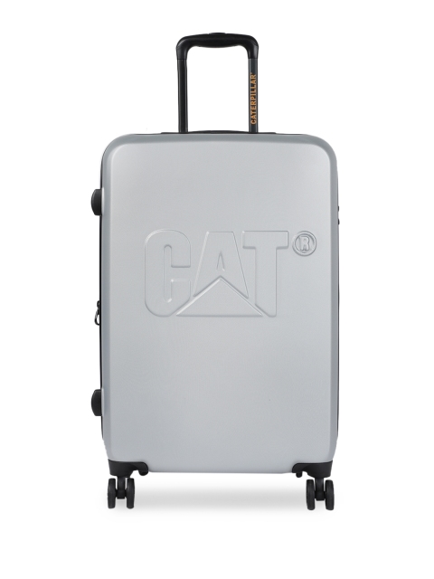 

CAT Unisex Silver-Toned D 24" Medium Hardside Checkin Trolley Suitcase