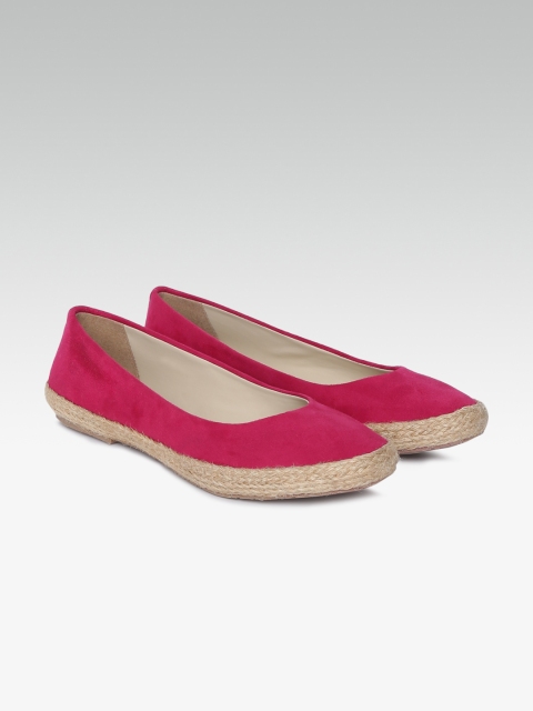 

Carlton London Women Pink Solid Ballerinas