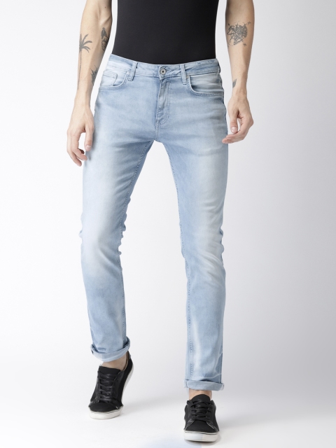 

Celio Men Blue Slim Fit Mid-Rise Clean Look Stretchable Jeans
