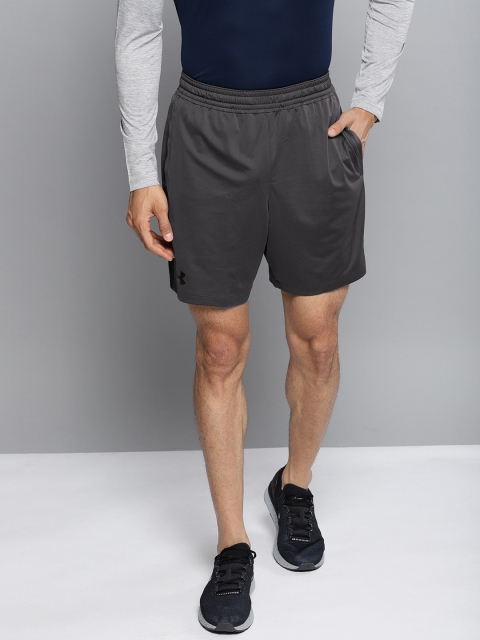 

UNDER ARMOUR Men Charcoal Grey MK1 7" Inset Graphic Sports Shorts