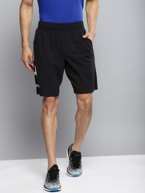 

UNDER ARMOUR Men Black Sportstyle Graphic Sports Shorts