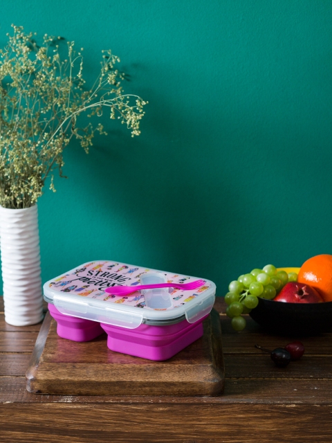 

Chumbak Pink Strong is the New Plastic Lunch Box