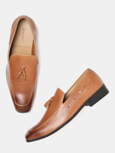 

Mast & Harbour Men Tan Brown Semiformal Slip-Ons