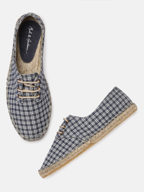 

Mast & Harbour Women Navy Blue Printed Sneakers