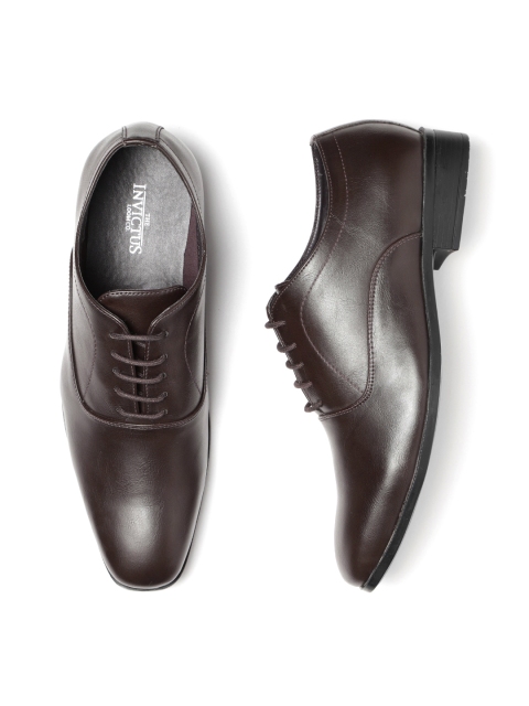 

INVICTUS Men Brown Formal Oxfords