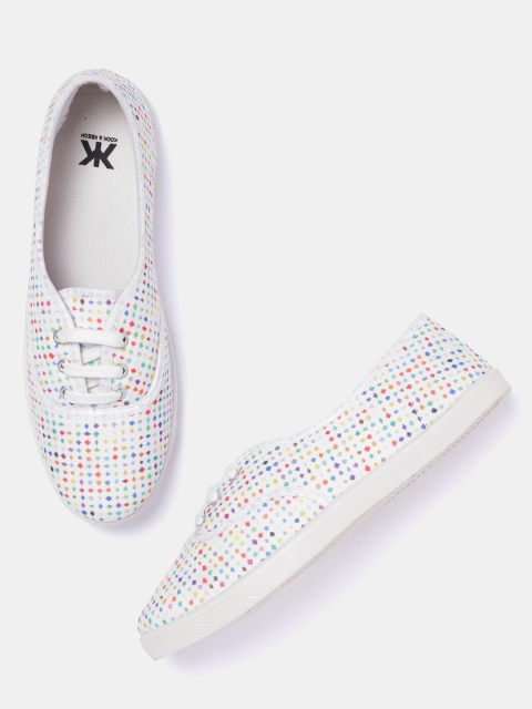 

Kook N Keech Women Multicoloured Printed Sneakers, Multi