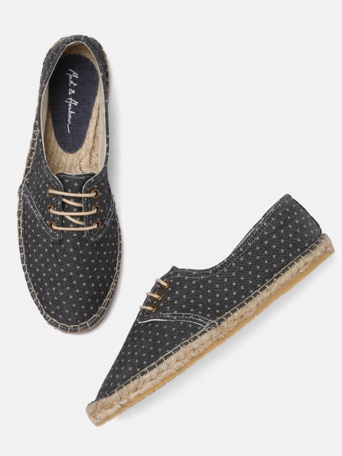 

Mast & Harbour Women Black Printed Sneakers