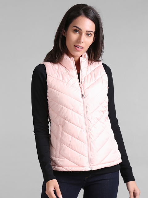 

GAP Women Pink ColdControl Lite Quilted Puffer Vest