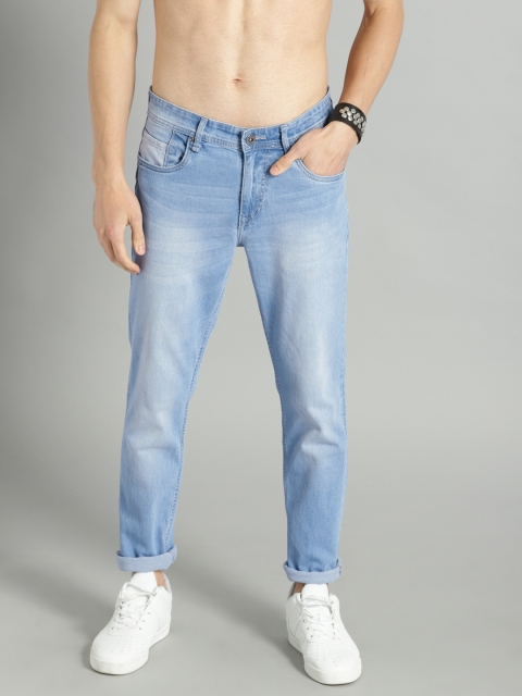 

Roadster Men Blue Slim Tapered Fit Mid-Rise Clean Look Stretchable Jeans