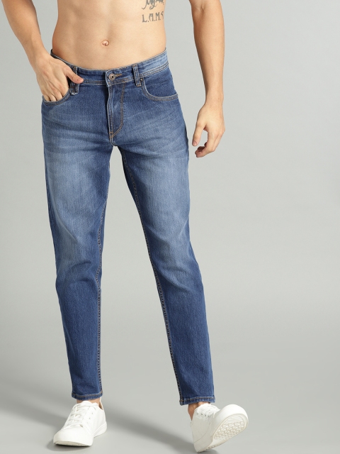 

Roadster Men Kooltex Blue CarrotFit Mid-Rise Clean Look Stretchable Jeans