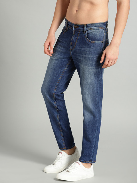 

Roadster Men Kooltex Blue CarrotFit Mid-Rise Clean Look Stretchable Jeans