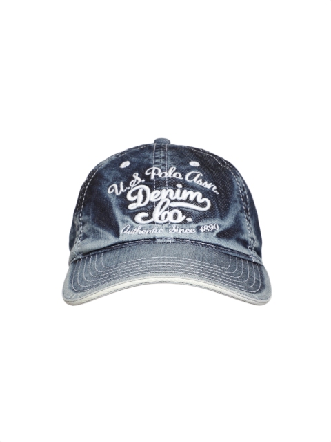 

U.S. Polo Assn. Men Navy Blue Embroidered Baseball Cap