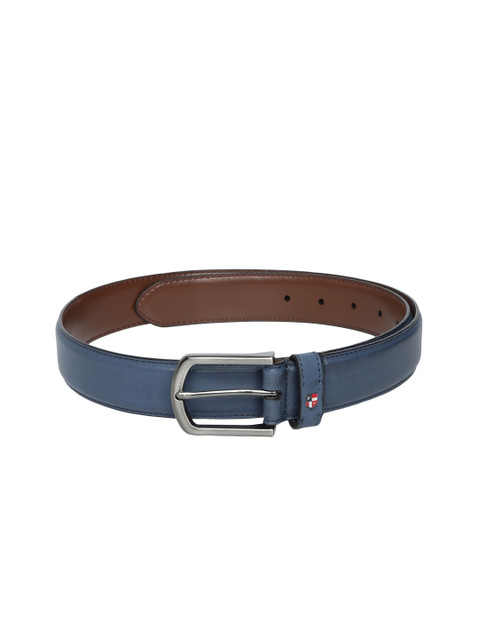 

U.S. Polo Assn. Men Navy Blue Solid Belt