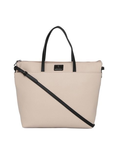 

Caprese Beige Solid Shoulder Bag