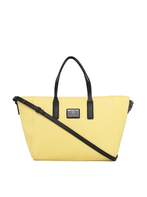 

Caprese Yellow Solid Shoulder Bag