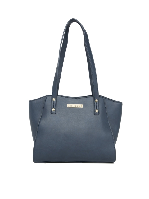 

Caprese Teal Green Solid Shoulder Bag