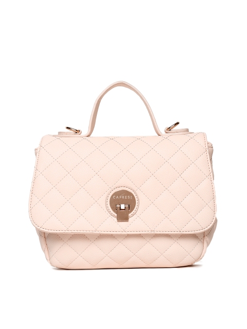 

Caprese Pink Solid Satchel