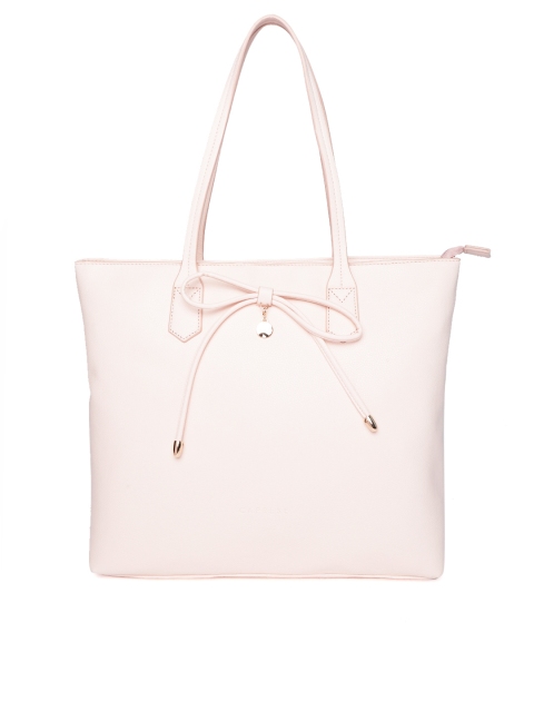 

Caprese Peach-Coloured Solid Shoulder Bag