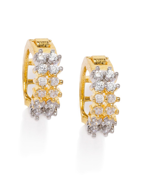 

Amavi Gold-Toned Circular Hoop Earrings