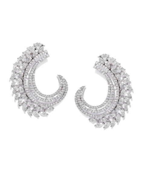 

Amavi Silver-Toned Classic Drop Earrings