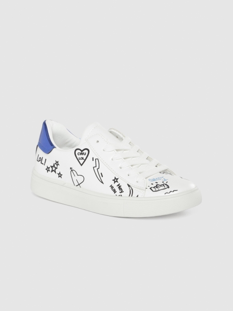 

CERIZ Women White Sneakers