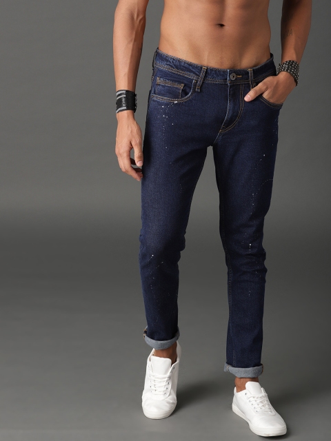 

Roadster Men Blue Skinny Fit Mid-Rise Clean Look Stretchable Jeans