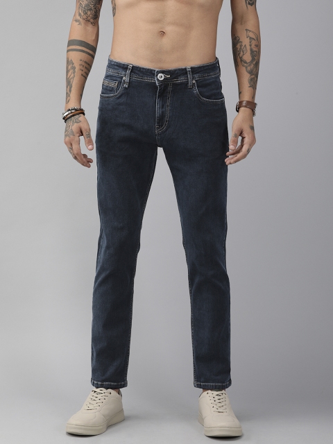 

Roadster Men Blue Regular Fit Mid-Rise Clean Look Jeans