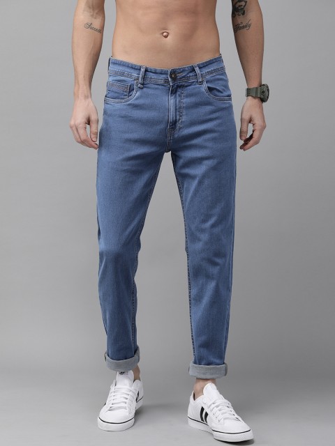 

Roadster Men Blue Regular Fit Low-Rise Clean Look Stretchable Jeans